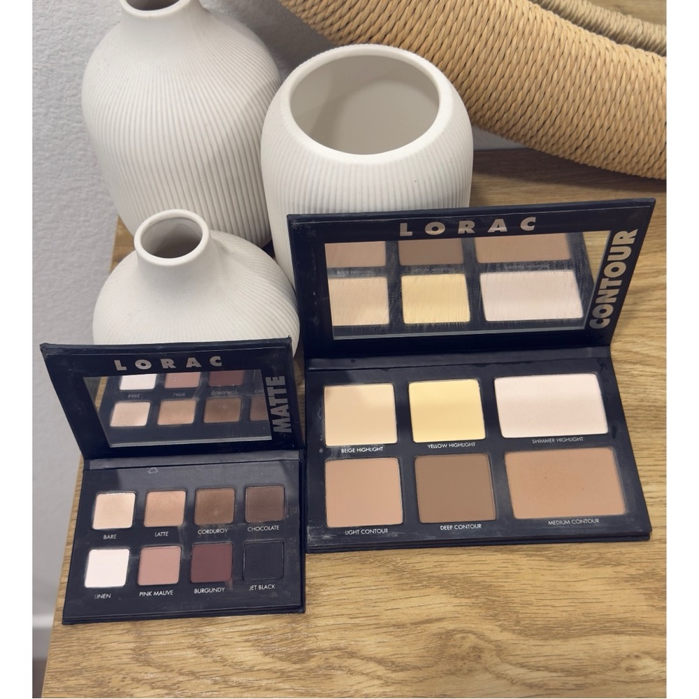 LORAC Matte Eyeshadow and Contour Palette Set